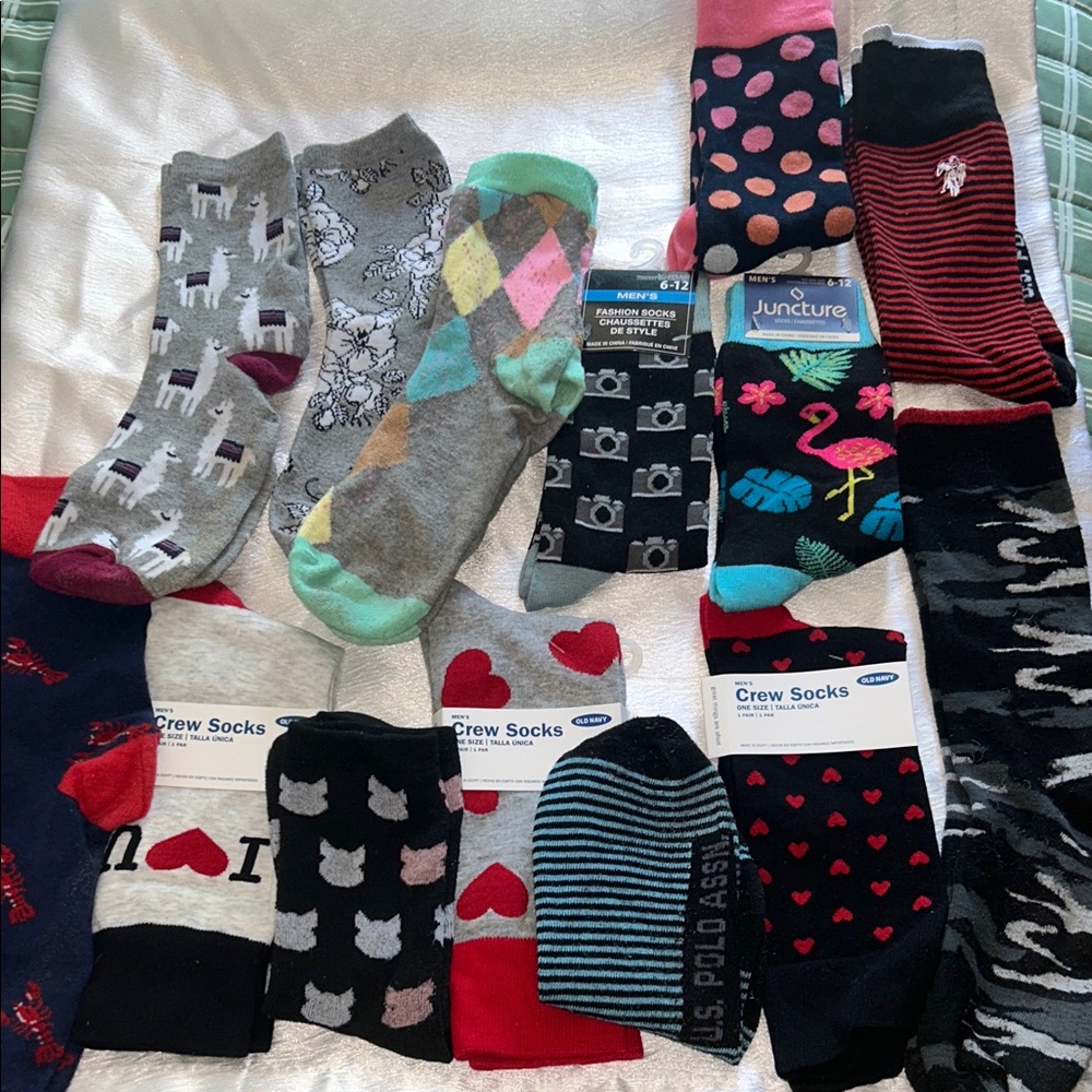 Mix socks lot bundle box 📦